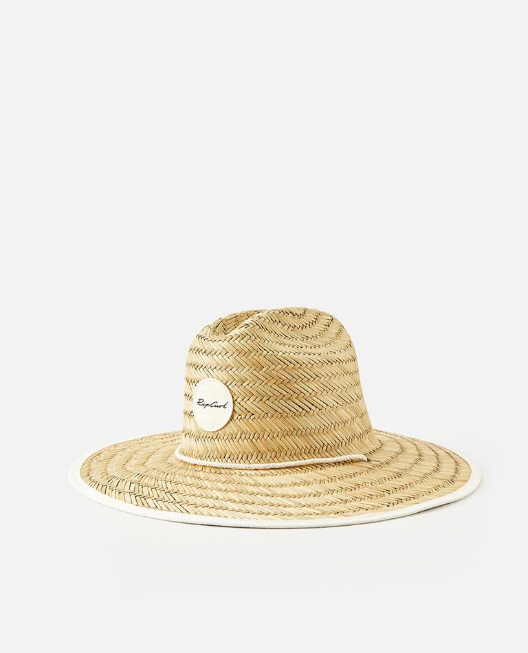 Script Straw Sun Hat